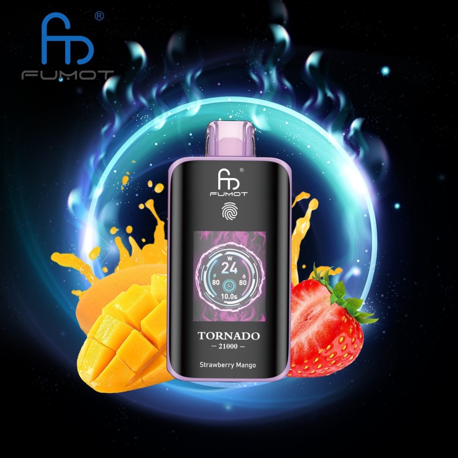 Vape Wholesale Ukraine - Fumot Tornado 25000 одноразових вейпів полуниця манго FFB8ZZ11