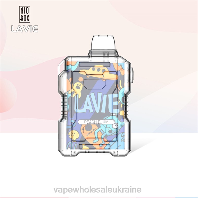 Вейп Україна Купити - LAVIE NIO BOX 9000 затяжок H246198 персикова слива