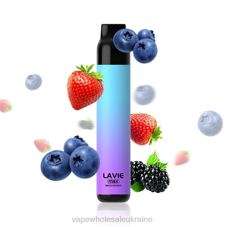 Vape Wholesale Ukraine - LAVIE BAR 5000 затяжок - макс H246281 змішані ягоди