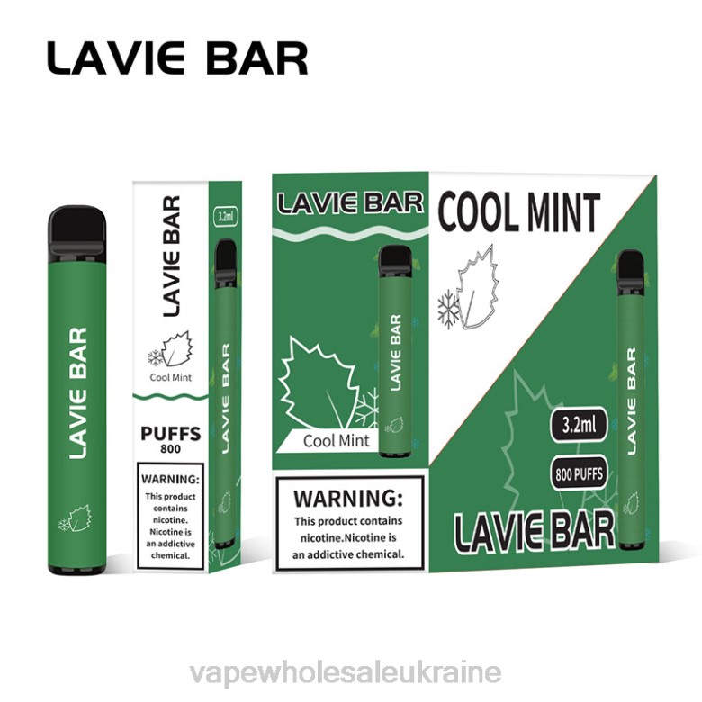 Vape Wholesale Ukraine - LAVIE BAR 800 затяжок H246311 прохолодна м'ята