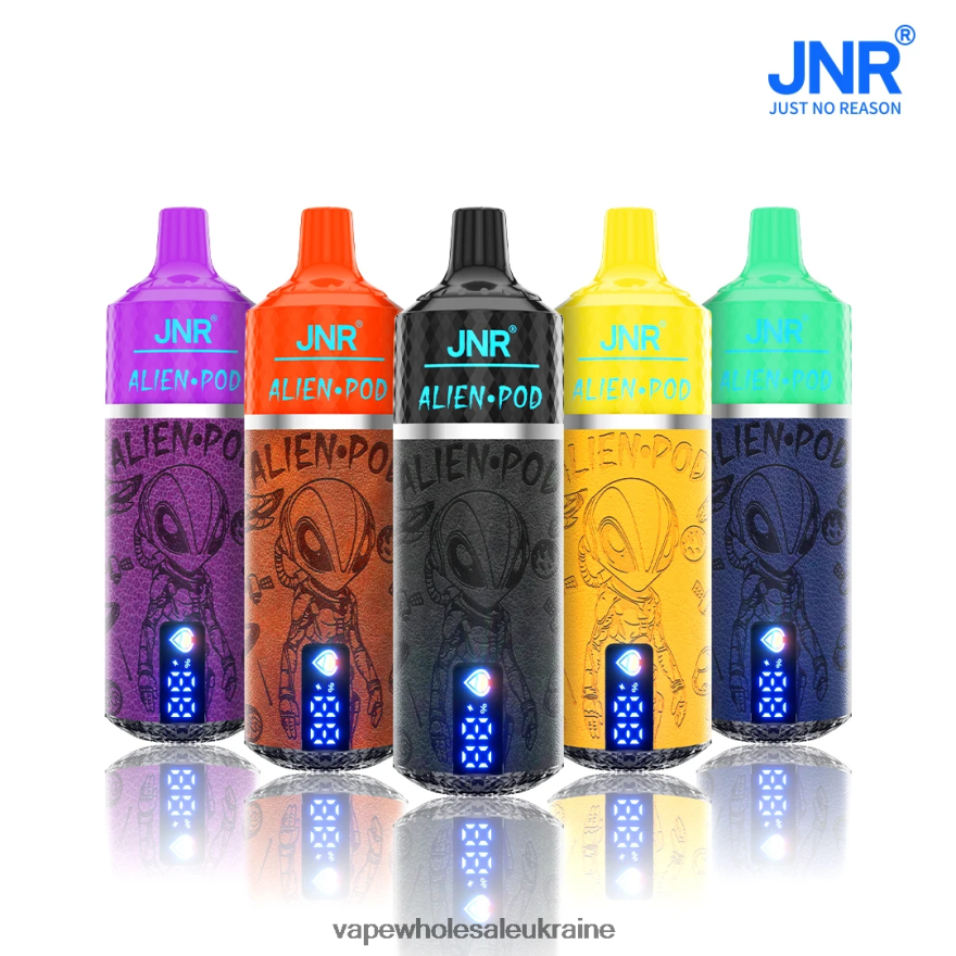 JNR Alien стручок різні смаки PB0DL1 Vape Wholesale Ukraine