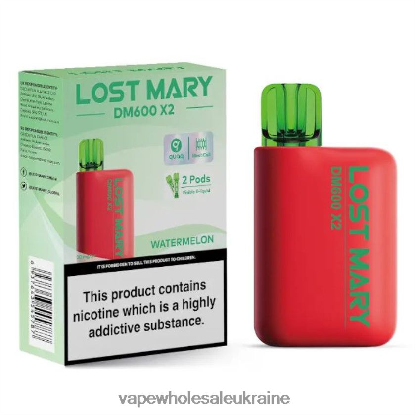 Вейп Оптом Украина кавун NDN6FT482 LOST MARY DM600 X2