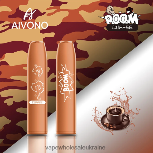 Вейп Украина Купить - Aivono AIM BOOM 600 кава B0000J356