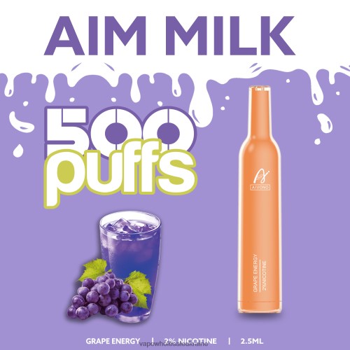 Вейп Украина - Aivono AIM MILK 500 виноградна енергетика B0000J265