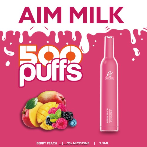 Вейп Оптом - Aivono AIM MILK 500 ягідний персик B0000J273