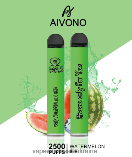 Vape Wholesale Ukraine - Aivono AIM SNAKE 2500 кавуновий лід B0000J321