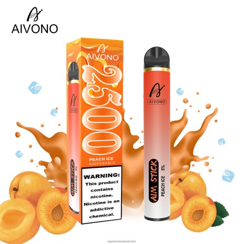 Вейп Оптом Купить - Aivono AIM STICK 2500 персиковий лід B0000J144