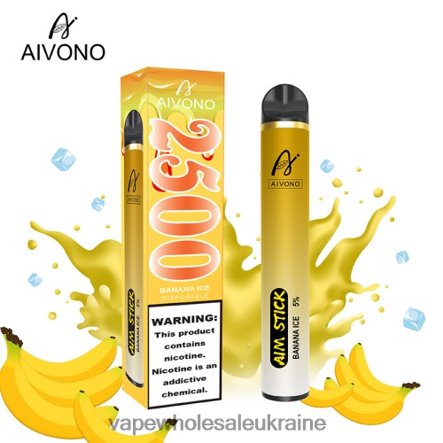 Vape Wholesale Ukraine - Aivono AIM STICK 2500 банановий лід B0000J151